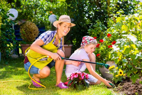 Beautifully maintained garden showcasing Gardening Services Palmers Green work